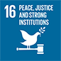 16 PEACE, JUSTICE AND STRONG INSTITUTIONS