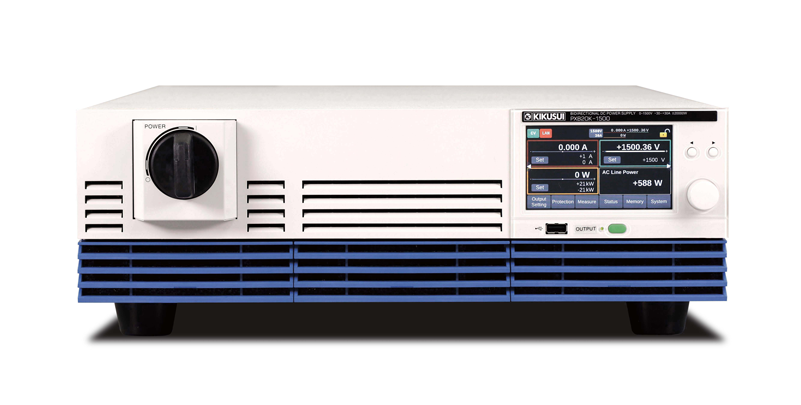 Kikusui Electronics Corp. 20kW Bidirectional Large Capacity DC Power Supply